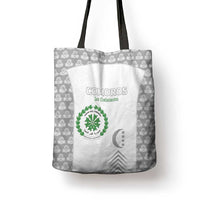 Comoros Football Tote Bag Go Champions White Les Coelacantes - Wonder Print Shop