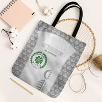 Comoros Football Tote Bag Go Champions White Les Coelacantes - Wonder Print Shop
