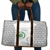 Comoros Football Travel Bag Go Champions White Les Coelacantes - Wonder Print Shop
