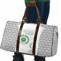 Comoros Football Travel Bag Go Champions White Les Coelacantes - Wonder Print Shop