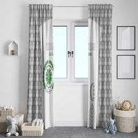 Comoros Football Window Curtain Go Champions White Les Coelacantes - Wonder Print Shop