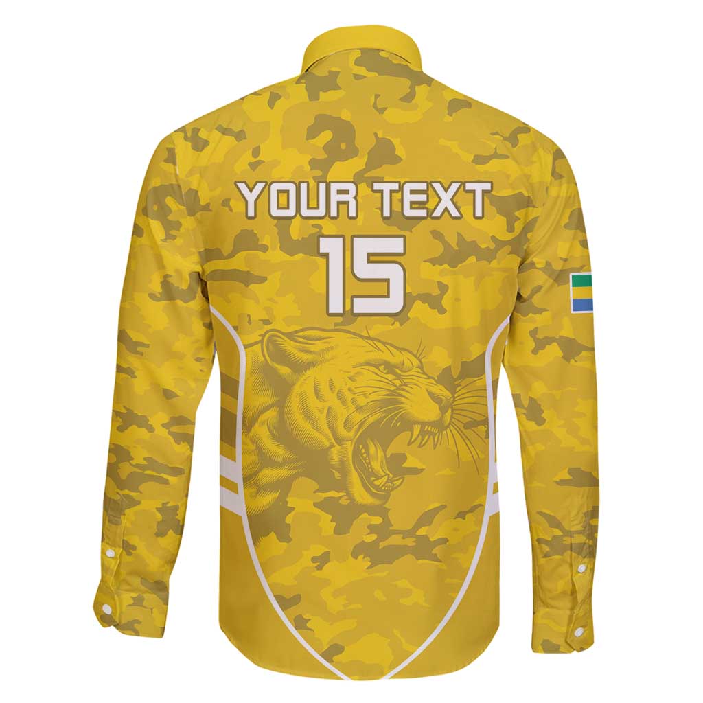 Custom Gabon Football Family Matching Summer Maxi Dress and Hawaiian Shirt Go Panthers