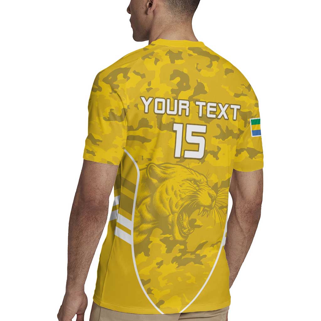 Custom Gabon Football Rugby Jersey Go Panthers - Wonder Print Shop