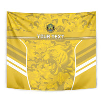 Custom Gabon Football Tapestry Go Panthers - Wonder Print Shop