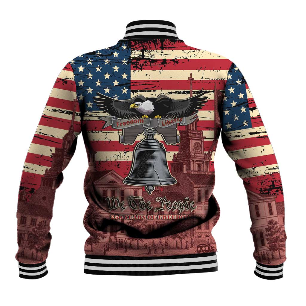 Liberty Bell 250 Years Baseball Jacket United States of America