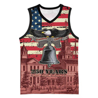 Liberty Bell 250 Years Basketball Jersey United States of America