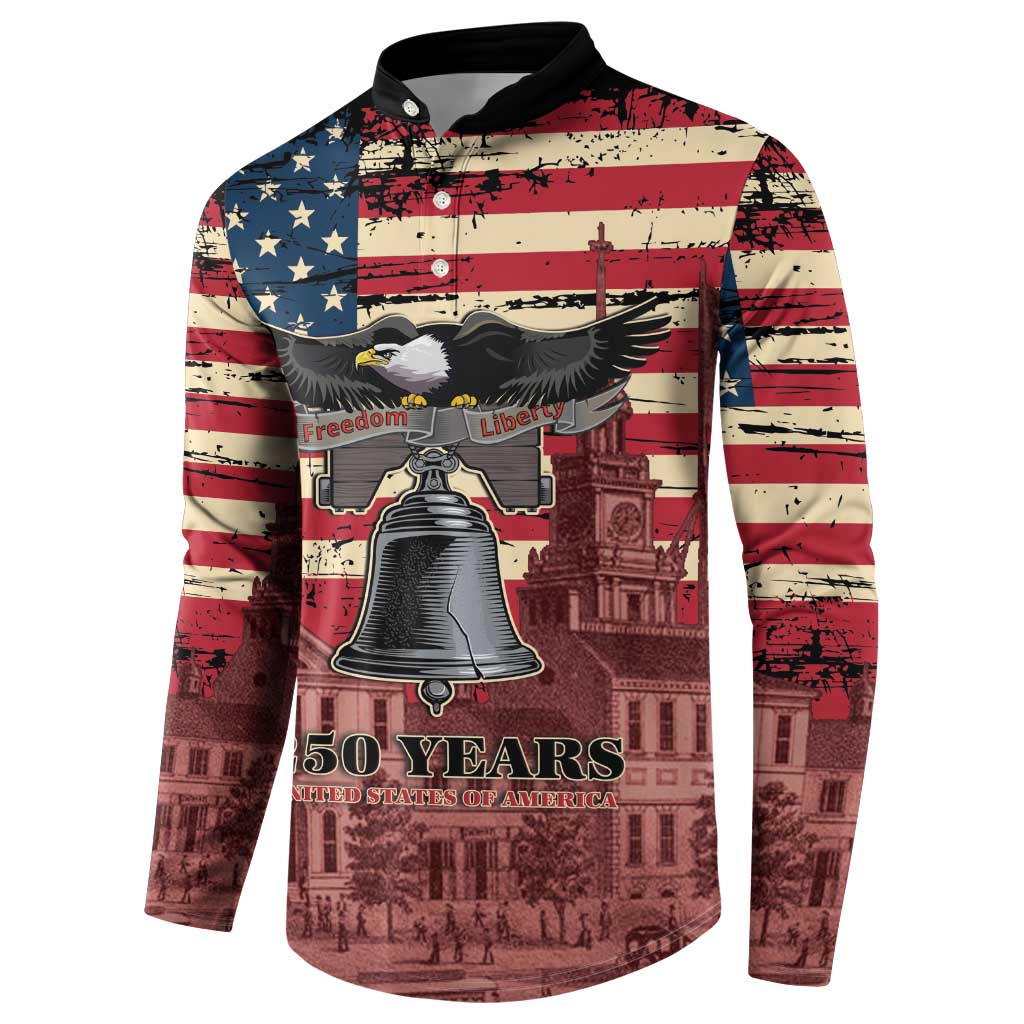 Liberty Bell 250 Years Button Sweatshirt United States of America