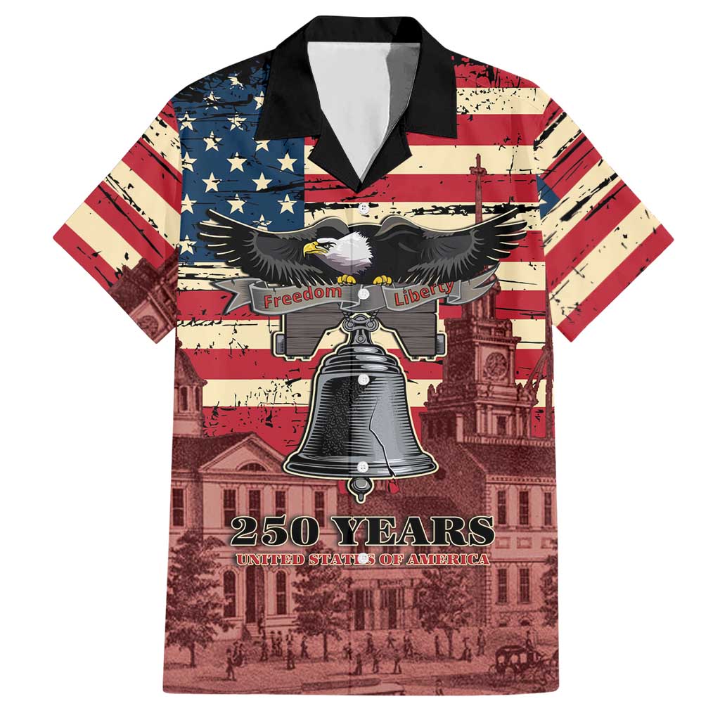 Liberty Bell 250 Years Hawaiian Shirt United States of America