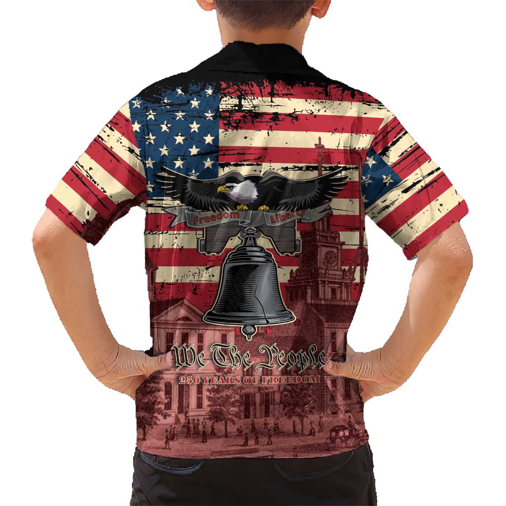 Liberty Bell 250 Years Hawaiian Shirt United States of America
