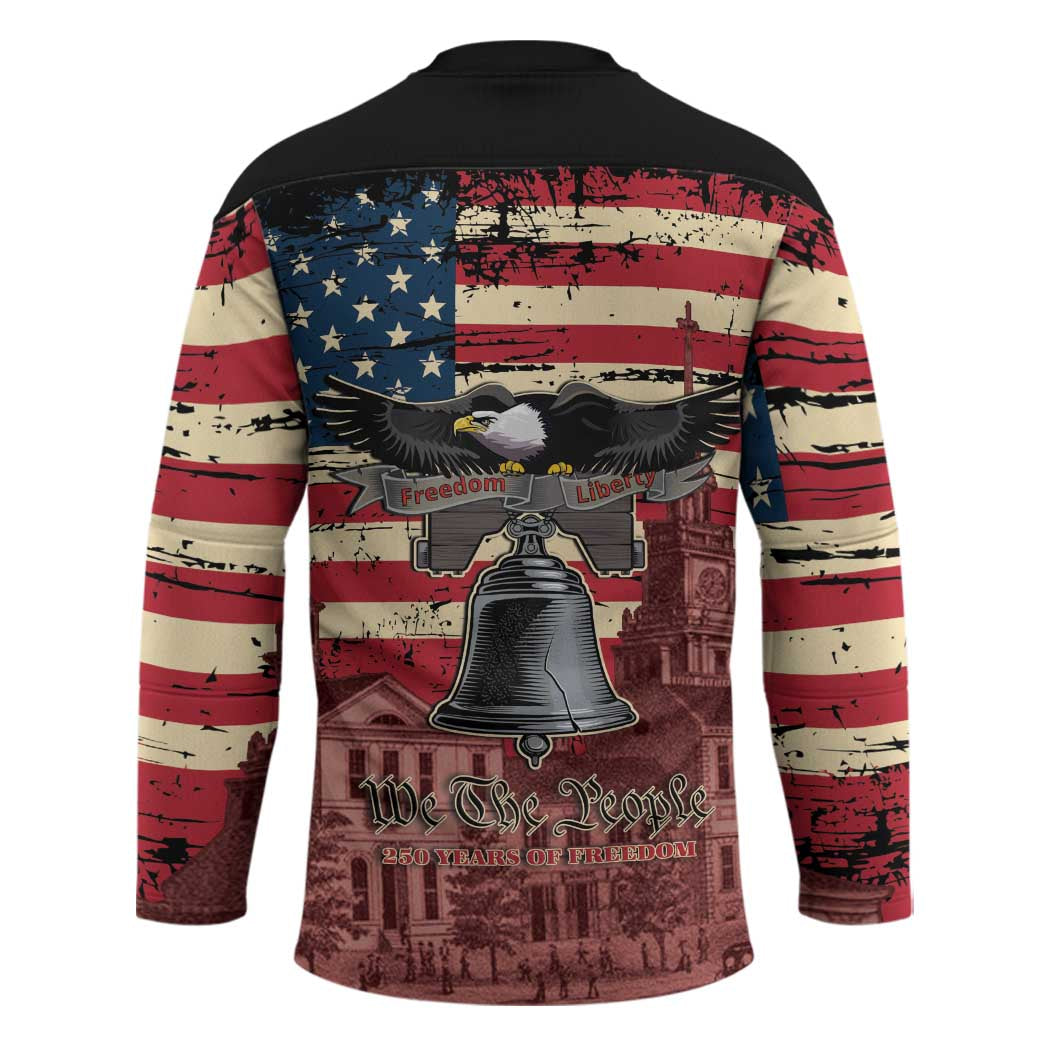 Liberty Bell 250 Years Hockey Jersey United States of America