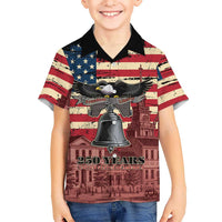 Liberty Bell 250 Years Kid Hawaiian Shirt United States of America