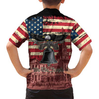 Liberty Bell 250 Years Kid Hawaiian Shirt United States of America
