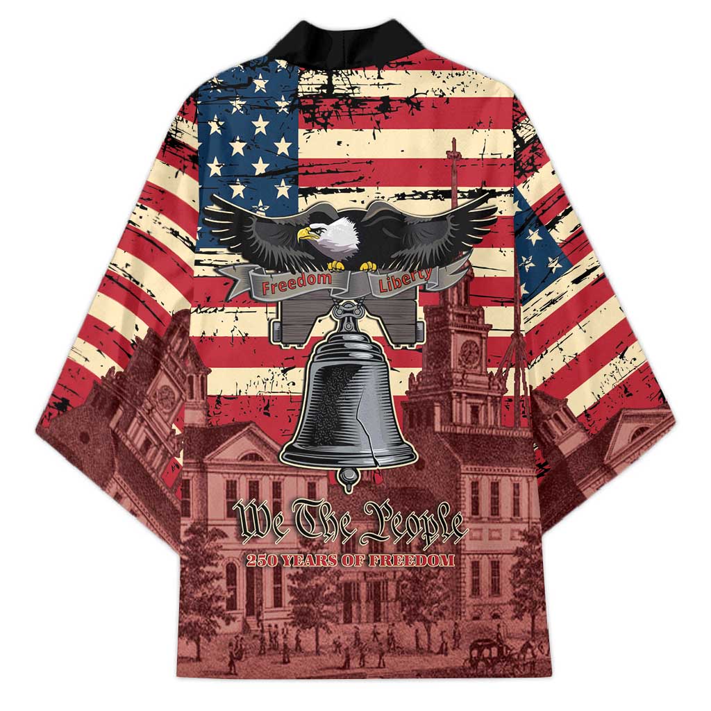 Liberty Bell 250 Years Kimono United States of America