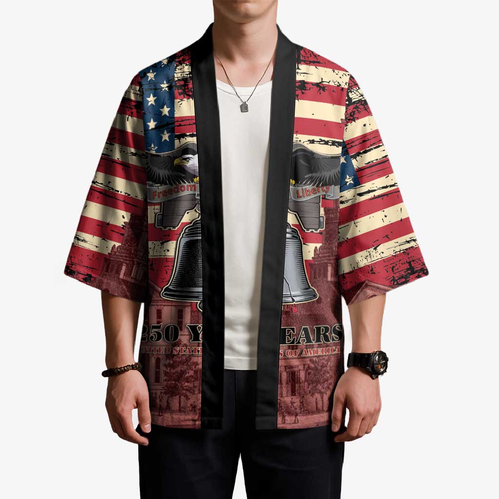 Liberty Bell 250 Years Kimono United States of America