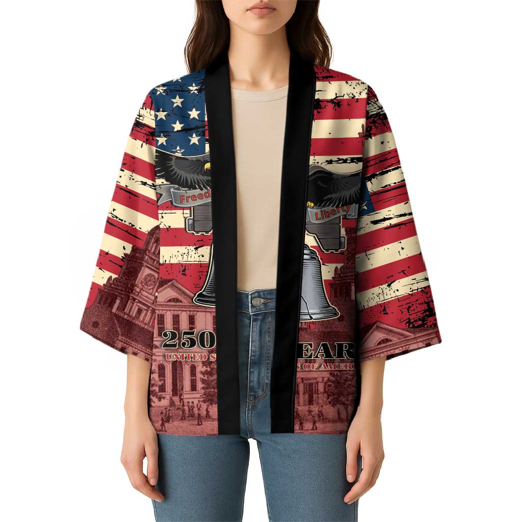 Liberty Bell 250 Years Kimono United States of America