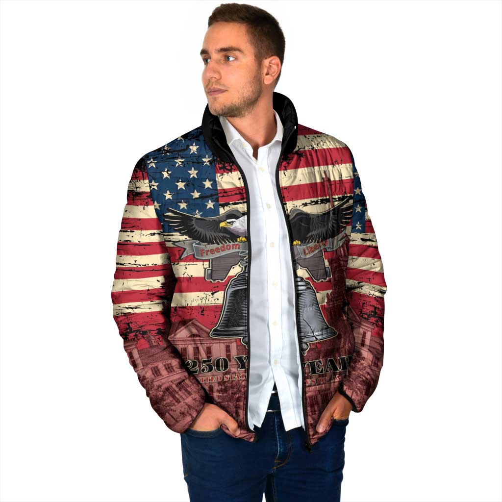 Liberty Bell 250 Years Padded Jacket United States of America