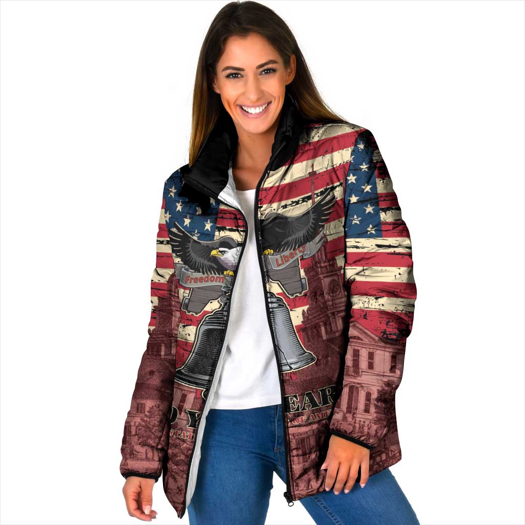 Liberty Bell 250 Years Padded Jacket United States of America