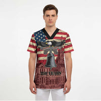 Liberty Bell 250 Years Scrub Top United States of America
