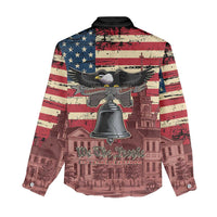Liberty Bell 250 Years Women Casual Shirt United States of America