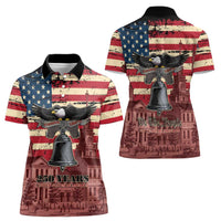 Liberty Bell 250 Years Women Polo Shirt United States of America