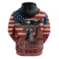 Liberty Bell 250 Years Zip Hoodie United States of America