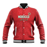 Custom Morocco Football Baseball Jacket Dima Maghrib