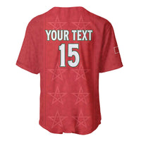 Custom Morocco Football Baseball Jersey Dima Maghrib