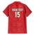 Custom Morocco Football Family Matching Off Shoulder Short Dress and Hawaiian Shirt Dima Maghrib