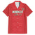 Custom Morocco Football Family Matching Puletasi and Hawaiian Shirt Dima Maghrib