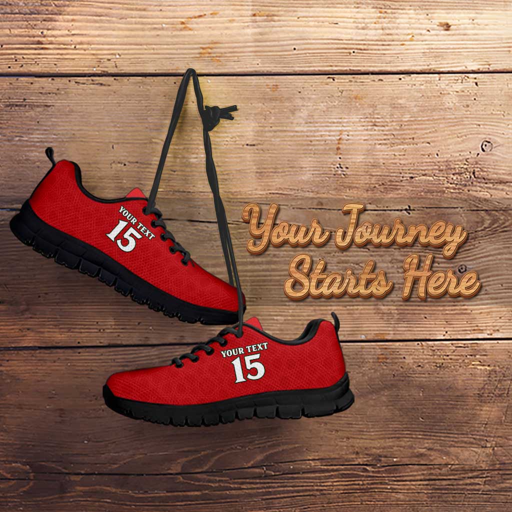 Custom Morocco Football Sneakers Dima Maghrib