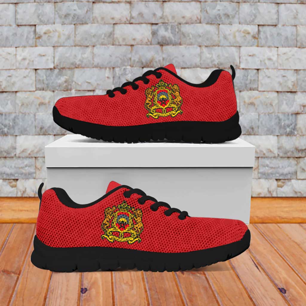 Custom Morocco Football Sneakers Dima Maghrib