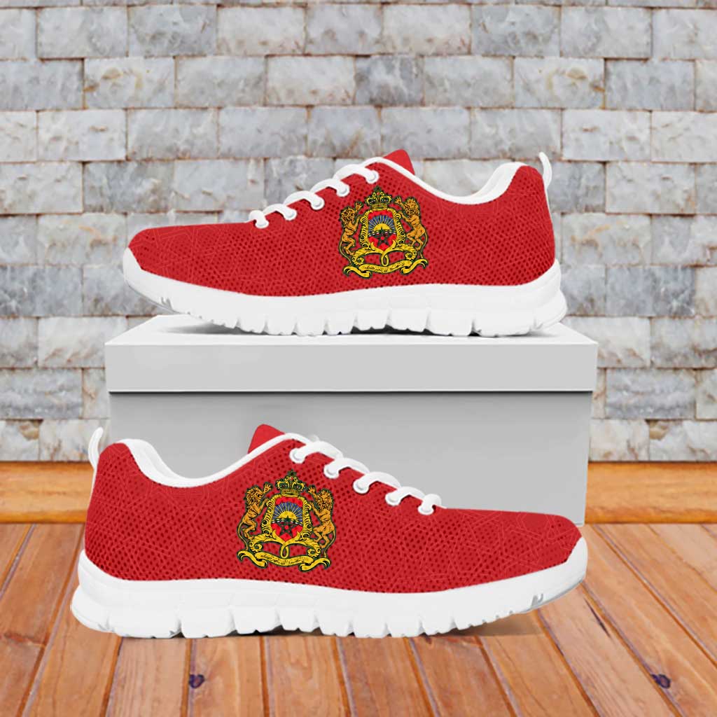 Custom Morocco Football Sneakers Dima Maghrib