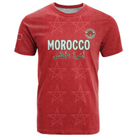 Custom Morocco Football T Shirt Dima Maghrib