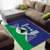 Lesotho Is In My DNA Area Rug Lesotho Map and Coat Of Arms