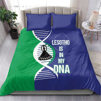 Lesotho Is In My DNA Bedding Set Lesotho Map and Coat Of Arms