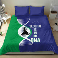 Lesotho Is In My DNA Bedding Set Lesotho Map and Coat Of Arms