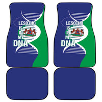 Lesotho Is In My DNA Car Mats Lesotho Map and Coat Of Arms