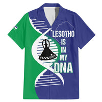 Lesotho Is In My DNA Family Matching Mermaid Dress and Hawaiian Shirt Lesotho Map and Coat Of Arms