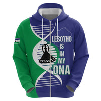 Lesotho Is In My DNA Hoodie Lesotho Map and Coat Of Arms