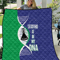 Lesotho Is In My DNA Quilt Lesotho Map and Coat Of Arms