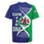 Lesotho Is In My DNA Rugby Jersey Lesotho Map and Coat Of Arms