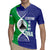 Lesotho Is In My DNA Rugby Jersey Lesotho Map and Coat Of Arms