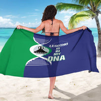 Lesotho Is In My DNA Sarong Lesotho Map and Coat Of Arms
