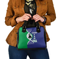 Lesotho Is In My DNA Shoulder Handbag Lesotho Map and Coat Of Arms