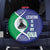 Lesotho Is In My DNA Spare Tire Cover Lesotho Map and Coat Of Arms