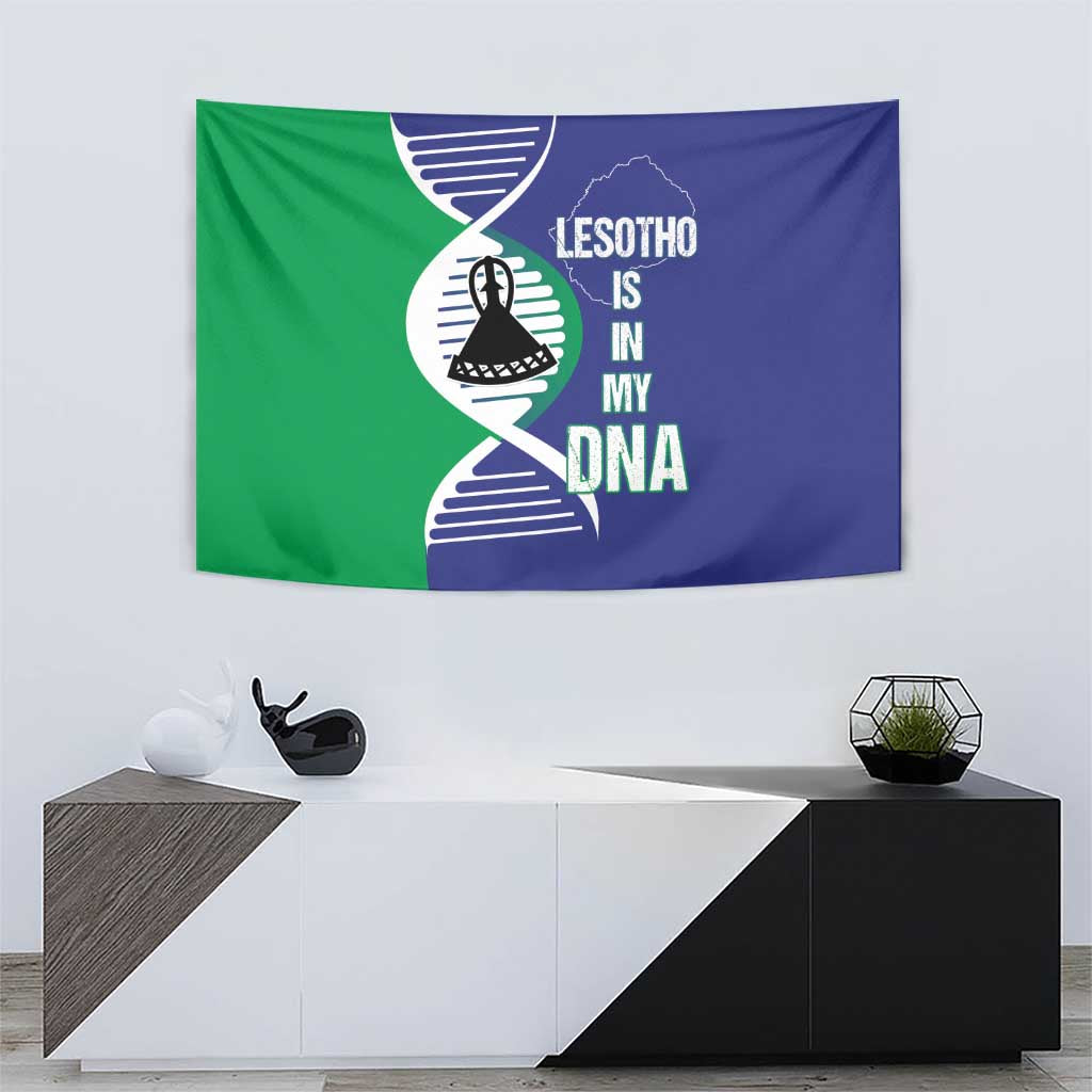 Lesotho Is In My DNA Tapestry Lesotho Map and Coat Of Arms