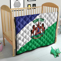Personalised Lesotho Quilt Coat Of Arms With Map