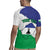 Personalised Lesotho Rugby Jersey Coat Of Arms With Map