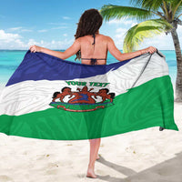 Personalised Lesotho Sarong Coat Of Arms With Map