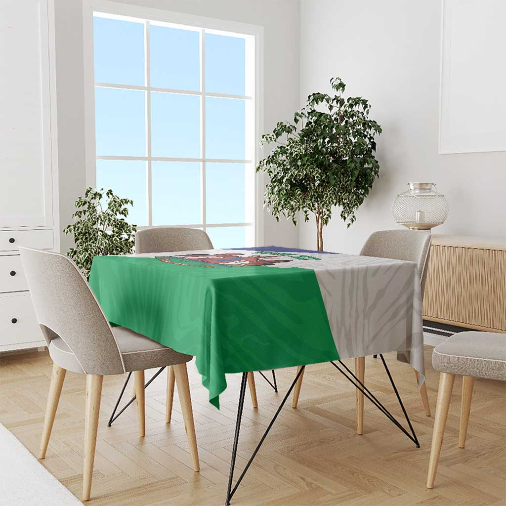 Personalised Lesotho Tablecloth Coat Of Arms With Map